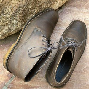 Johnston And Murphy Mens Chukka Boots Shoes Brown Leather Size 9M